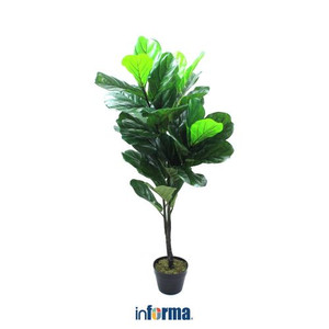 Informa - Tanaman Artifisial 120 Cm Fiddle Leaf Dengan Pot 6j