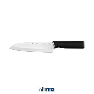 Informa - Wmf 18 Cm Pisau Santoku - Hitam