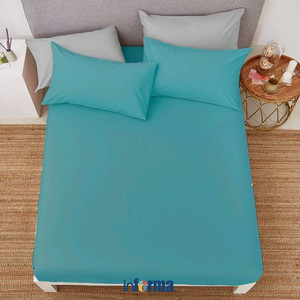 Informa - Linotela 37X102 Cm Sarung Guling - Dusty Turquois