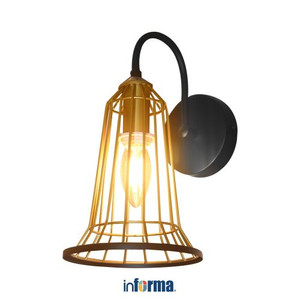 Informa - Gold Lampu Dinding - Gold