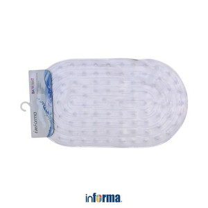 Informa - Keset Kamar Mandi 39x69 Cm Oval Ludo - Transparan