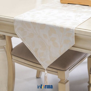 Informa Table Runner Foil Print 089 - Gold