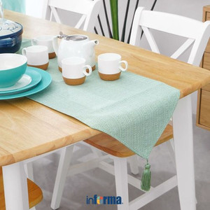 Informa - Table Runner 33x180 Cm Neo Abstrak - Hijau