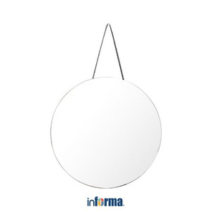 Informa - Cermin Dinding 2 Model J97 36x0.4x36 Cm - Silver