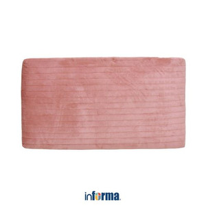 Informa - Bantal Lantai 80x140 Cm Stripe Velvet - Ungu