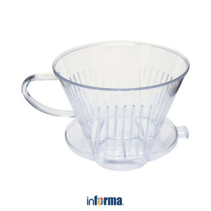 Informa - Tea Culture Dripper Kopi Plastik 5 Cup - Putih