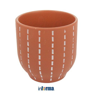 Informa - Pot Tanaman Semen 12.5 Cm - Pink