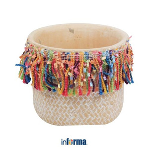 Informa - Pot Tanaman Semen Tassel Xy5c 12 Cm