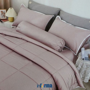 Informa - Fiore 160X210 Cm Bed Cover Bambu - Pink