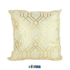 Informa - Sarung Bantal Sofa 45x45 Cm Sterlyn C - Gold