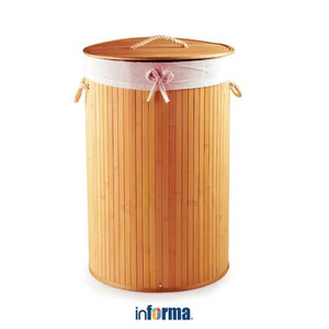 Informa - Keranjang Laundry - Keranjang Laundry Bambu 39x60 Cm