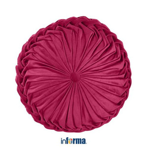 Informa 40 Cm Bantal Sofa Summer Retreat Round - Merah