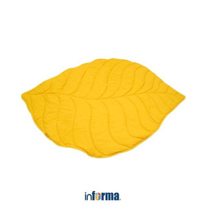 Informa - Floor Cushion - Bantal Lantai 110x143 Cm Leafy B - Mustard