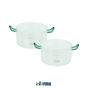 Informa - Appetite 13 Cm Set 2 Pcs Nio Mangkuk Saji - Hijau