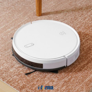 INFORMA - PEMBERSIH LANTAI - KELS 2IN1 ROBOT VACUUM CLEANER J058 WHT