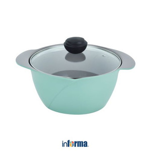 Informa - Chef Topf 24 Cm Panci Casserole Dengan Tutup Kaca