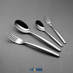 Informa - Appetite Set 16 Pcs Estelle Alat Makan - Silver