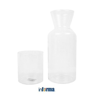 Informa - Appetite 600 Ml Botol Kaca Dengan Cangkir