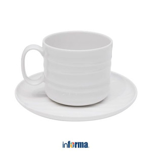 INFORMA - GELAS - TEACUP SAUCER AQUA 250CC