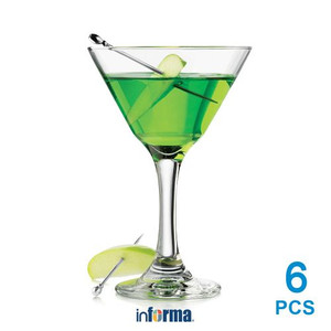 Informa - Libbey 274 Ml Set 6 Pcs Martini Gelas Cocktail