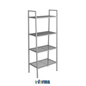 Informa - Rak Besi - Libie Metal Rack Grey