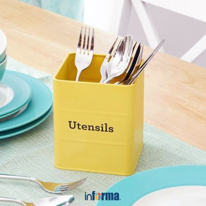 INFORMA - TEMPAT SUTIL - VIERANA UTENSIL HOLDER YELLOW