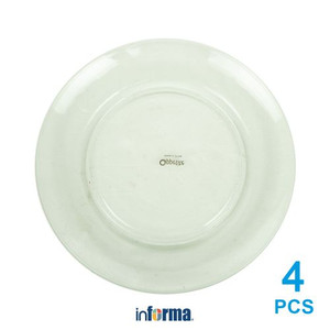 Informa - Appetite 26 Cm Set 4 Pcs Piring Makan Kaca Tempered