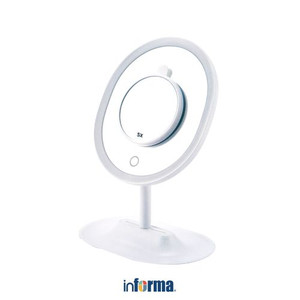 INFORMA – CERMIN RIAS - TABLE MIRROR (5X) O75D 21X30.7CM WHITE