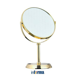 INFORMA – CERMIN RIAS – MAGNIFYING MIRROR (2X) TN11 17CM GOLD