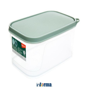 Informa 2.6 Ltr Wadah Makanan Anti Bakteri Easylid - Hijau