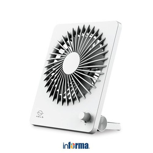 INFORMA - KIPAS ANGIN USB - KELS SHEA USB RECHARGEABLE FAN WHITE