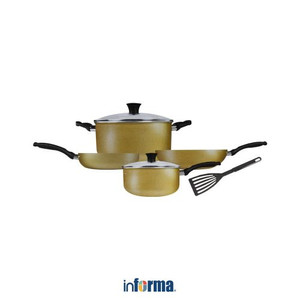 Informa - Flonal Set 7 Pcs Pepita Perlengkapan Masak - Gold