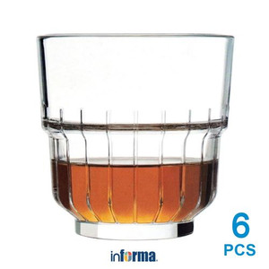 Informa - Libbey 266 Ml Set 6 Pcs Linq Gelas