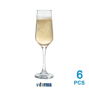 Informa - Libbey 220 Ml Set 6 Pcs Brilliance Gelas Wine