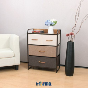 INFORMA - LACI PENYIMPANAN - FLOYD 4-DRAWER STORAGE MIX 58X29X78.5CM