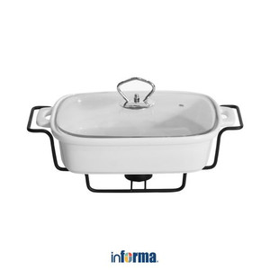 Informa - Appetite 28 Cm Casserole Penghangat Makanan Rectangle