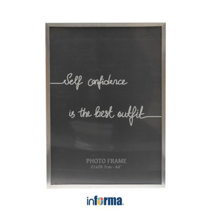 INFORMA - BINGKAI FOTO - PHOTO FRAME A4 0814 SILVER