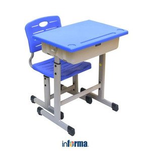 INFORMA YUMI SET KURSI & MEJA SEKOLAH - BIRU