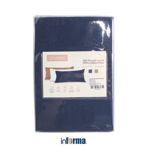 Informa - Linotela 50X100 Cm Lava Sarung Bantal - Biru