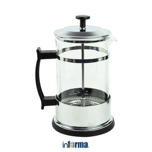 Informa - Tea Culture 800 Ml Teko Kopi French Press - Hitam