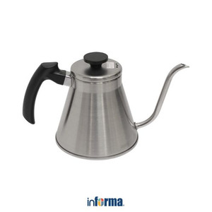 Informa - Hario 1.2 Ltr Fit Teko Kopi Gooseneck V60 - Silver