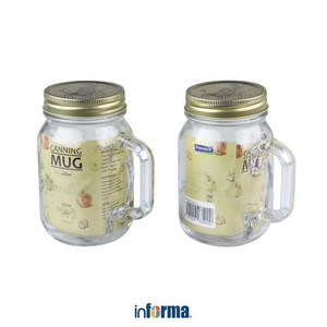 Informa - Glasslock 500 Ml Set 2 Pcs Canning Mug Kaca