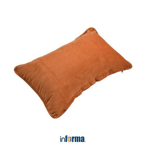 SARUNG BANTAL SOFA CUSHION COVER VELVET BURNT ORANGE 30X50