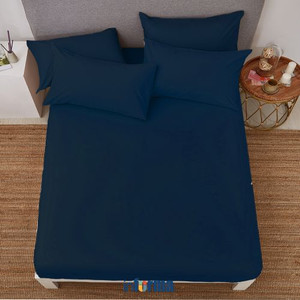 Informa - Linotela 50X75 Cm Set 2 Pcs Sarung Bantal - Biru Tua