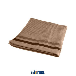 Informa 69X137 Cm Handuk Mandi Serat Bambu - Cokelat