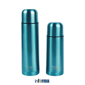 Informa - Tea Culture Set 2 Pcs Basic Botol Vacuum Flask - Hijau