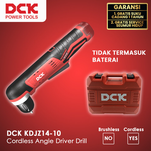 DCK KDJZ14-10 Cordless Angle Driver Drill