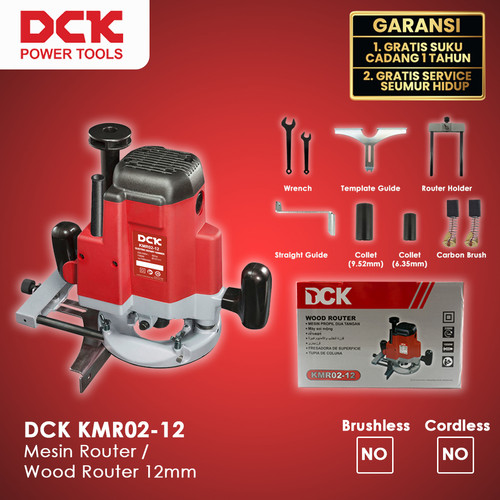 DCK KMR02-12 Mesin Router / Wood Router 12mm