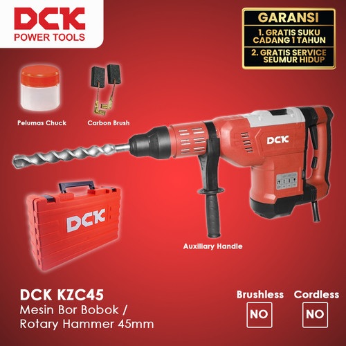 DCK KZC45 Mesin Bor Bobok / Rotary Hammer 45mm