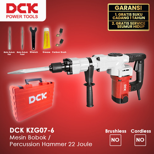 DCK KZG07-6 Mesin Bobok / Percussion Hammer 22 Joule